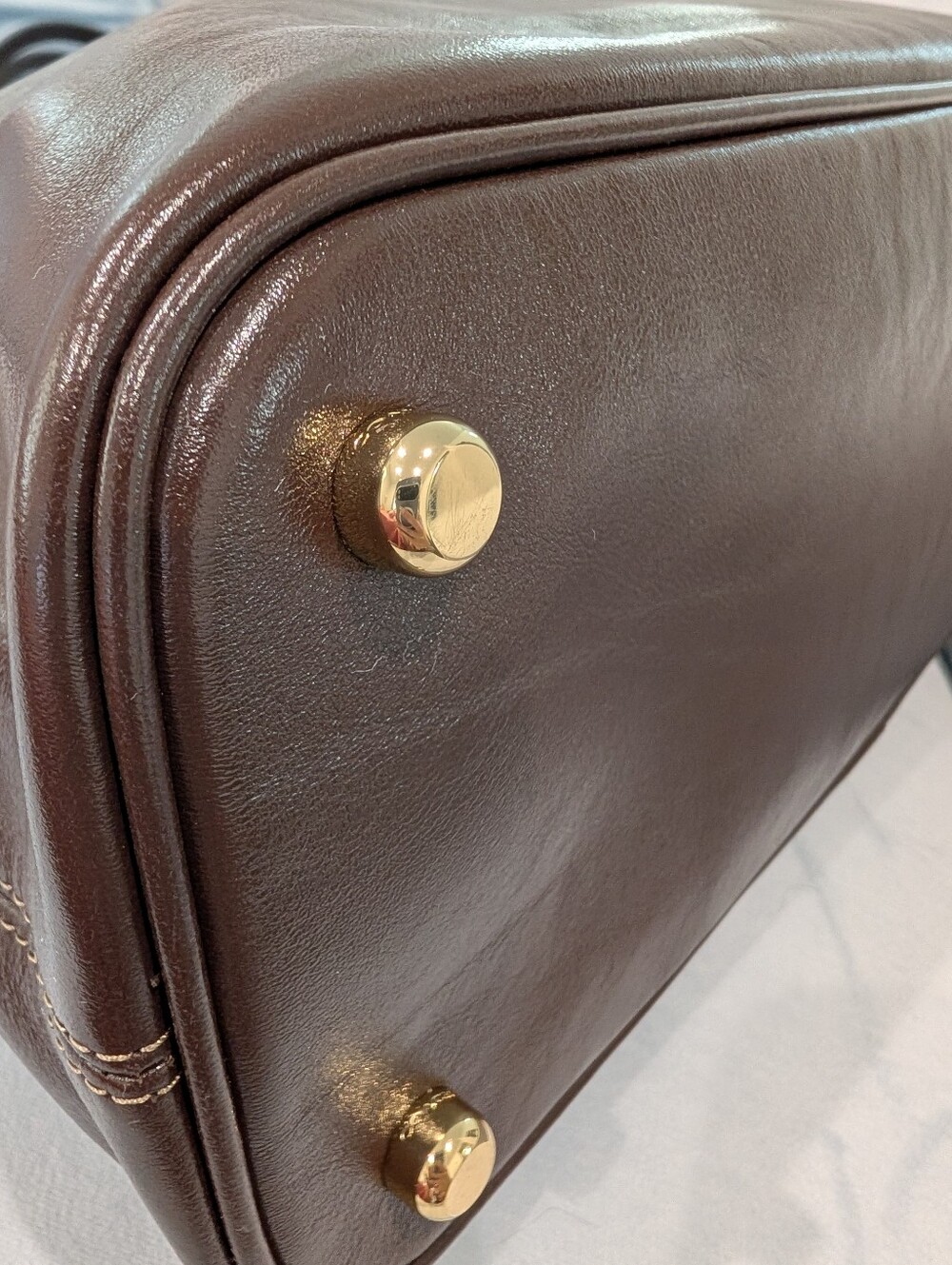 COACH Easton Tote Bag | Brown Leather👜 - Picture 6 of 6